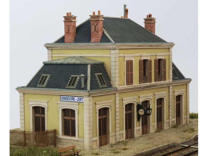 GARE DE VENDEUVRE-JORT (Diorama)