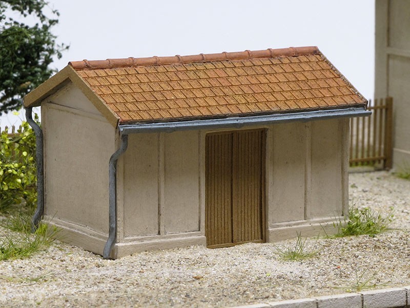 Modèle réduit - Local technique gare de Lusigny – KIT – 1/87ème