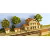 MODÈLE RÉDUIT - GARE DE LUSIGNY AVEC BATIMENTS ANNEXES – KIT – 1/87ème