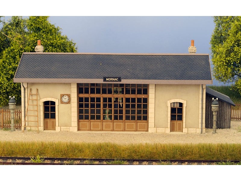 Modèle réduit - Gare de Mornac – kit – 1/87ème